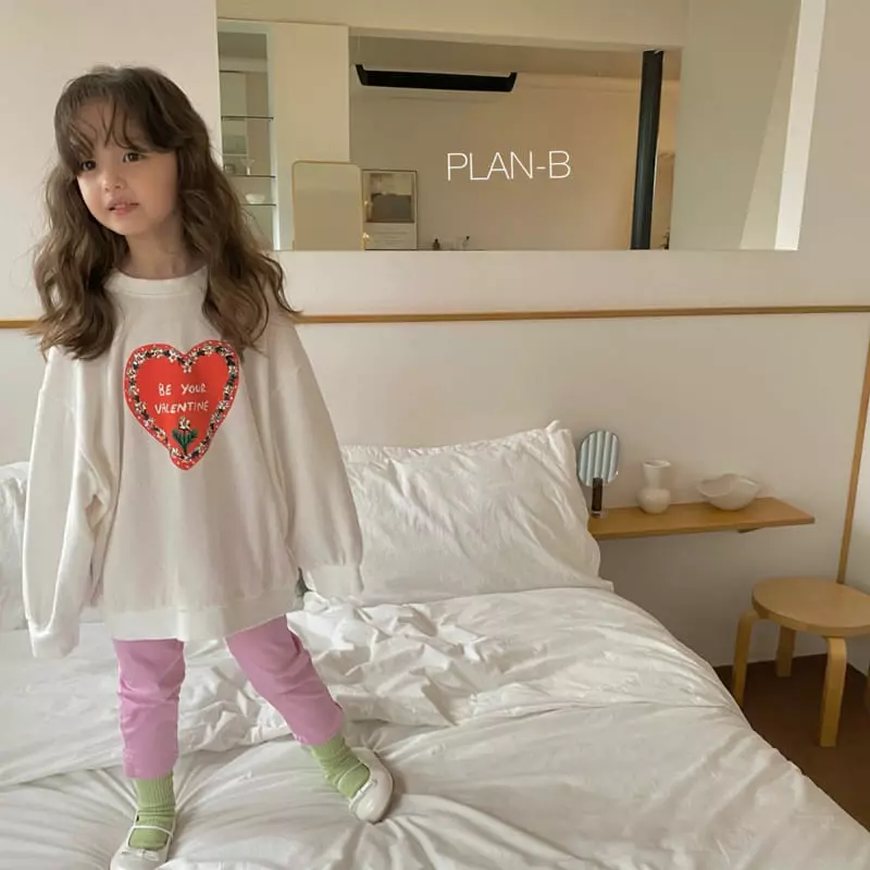 Plan B - Korean Children Fashion - #designkidswear - Heart Paint Sweatshirt - 4