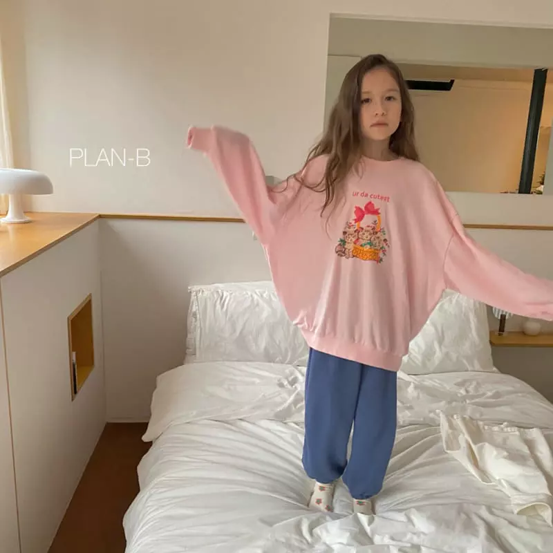 Plan B - Korean Children Fashion - #discoveringself - Kitty Paint SWEatshirt - 3