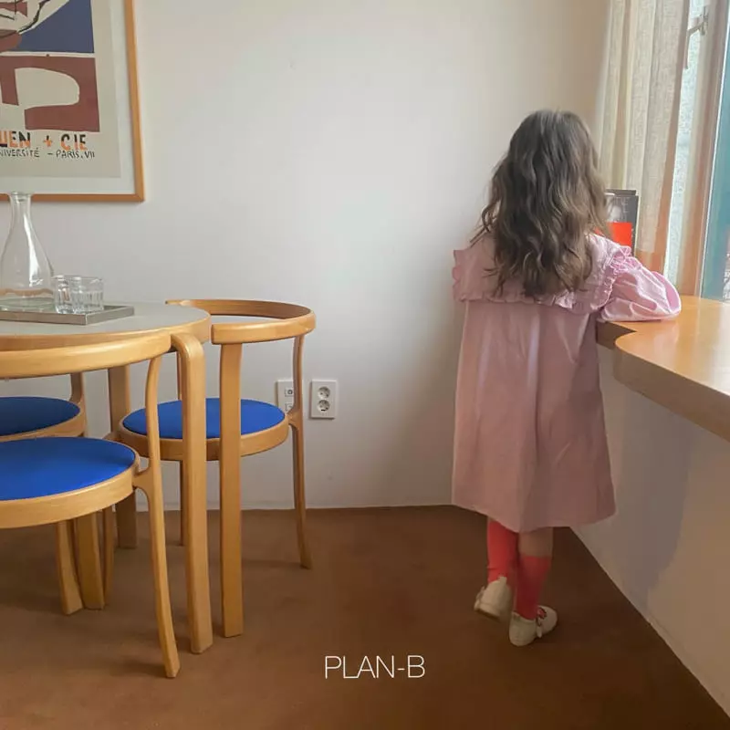 Plan B - Korean Children Fashion - #fashionkids - Spring Collar One-piece - 8