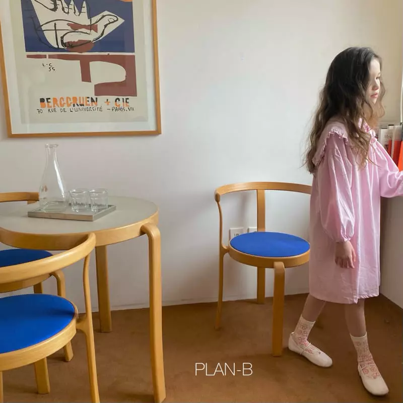 Plan B - Korean Children Fashion - #kidsstore - Spring Collar One-piece - 10