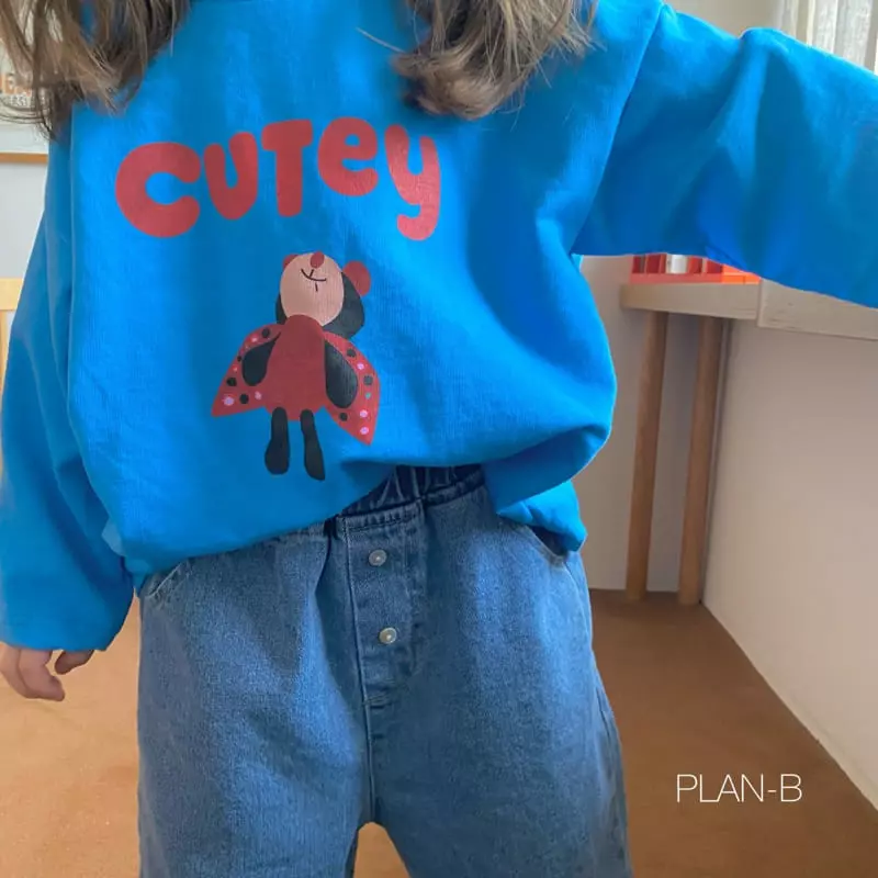 Plan B - Korean Children Fashion - #kidzfashiontrend - Cuty Paint Tee - 5