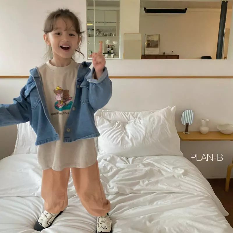 Plan B - Korean Children Fashion - #magicofchildhood - Boat Bear Tee - 7