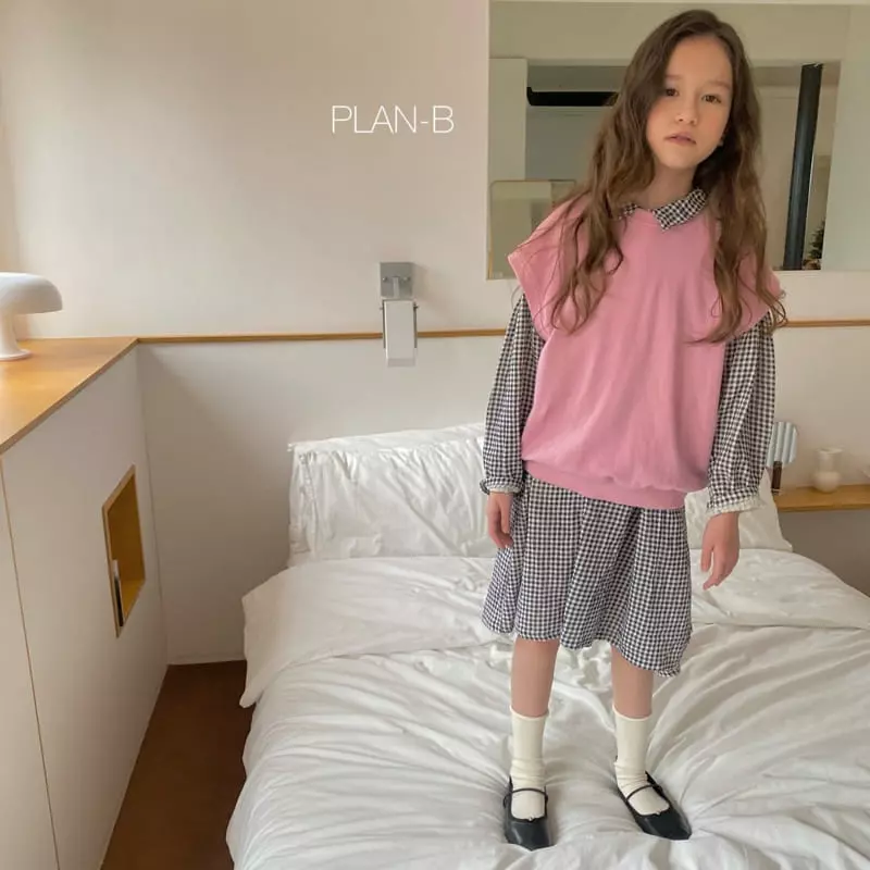 Plan B - Korean Children Fashion - #minifashionista - Terry Vest - 6