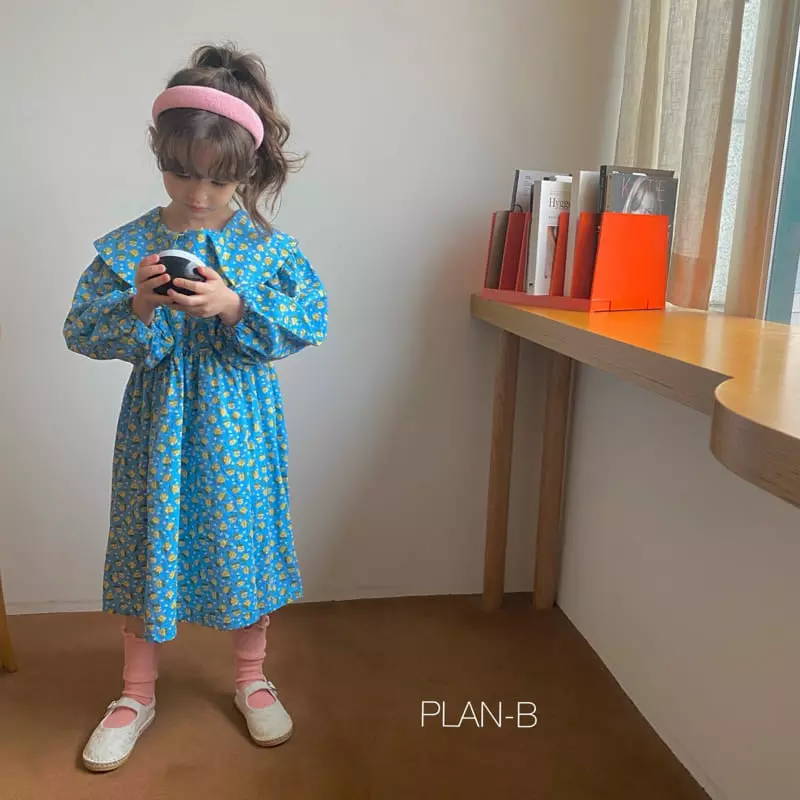 Plan B - Korean Children Fashion - #minifashionista - Yellow Flower One-piece - 2
