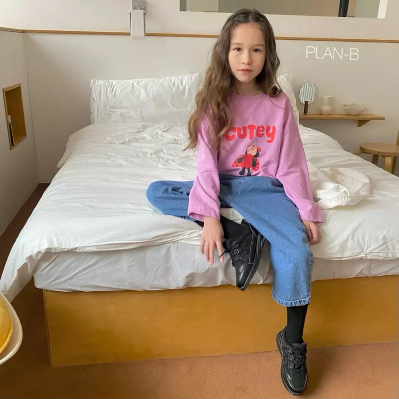 Plan B - Korean Children Fashion - #stylishchildhood - Spring Button Jeans - 9