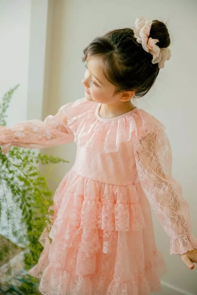 Pudding - Korean Children Fashion - #kidzfashiontrend - Cancan One-piece - 3