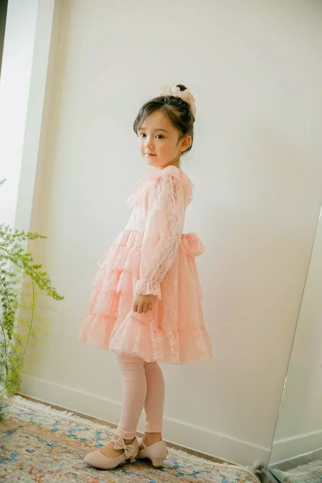 Pudding - Korean Children Fashion - #littlefashionista - Cancan One-piece - 5