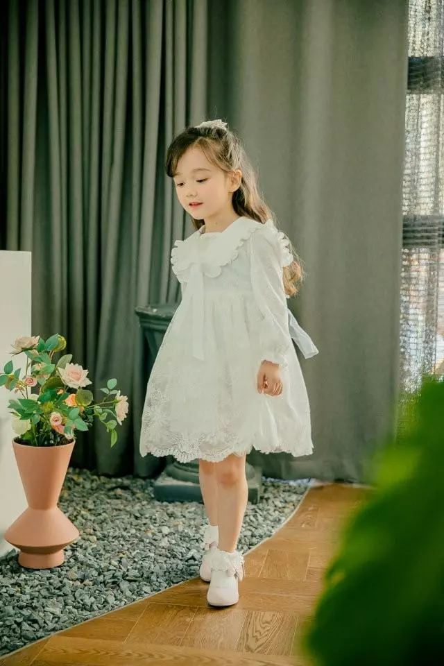 Pudding - Korean Children Fashion - #Kfashion4kids - See Through One-piece - 4