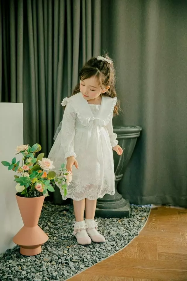 Pudding - Korean Children Fashion - #todddlerfashion - See Through One-piece - 8