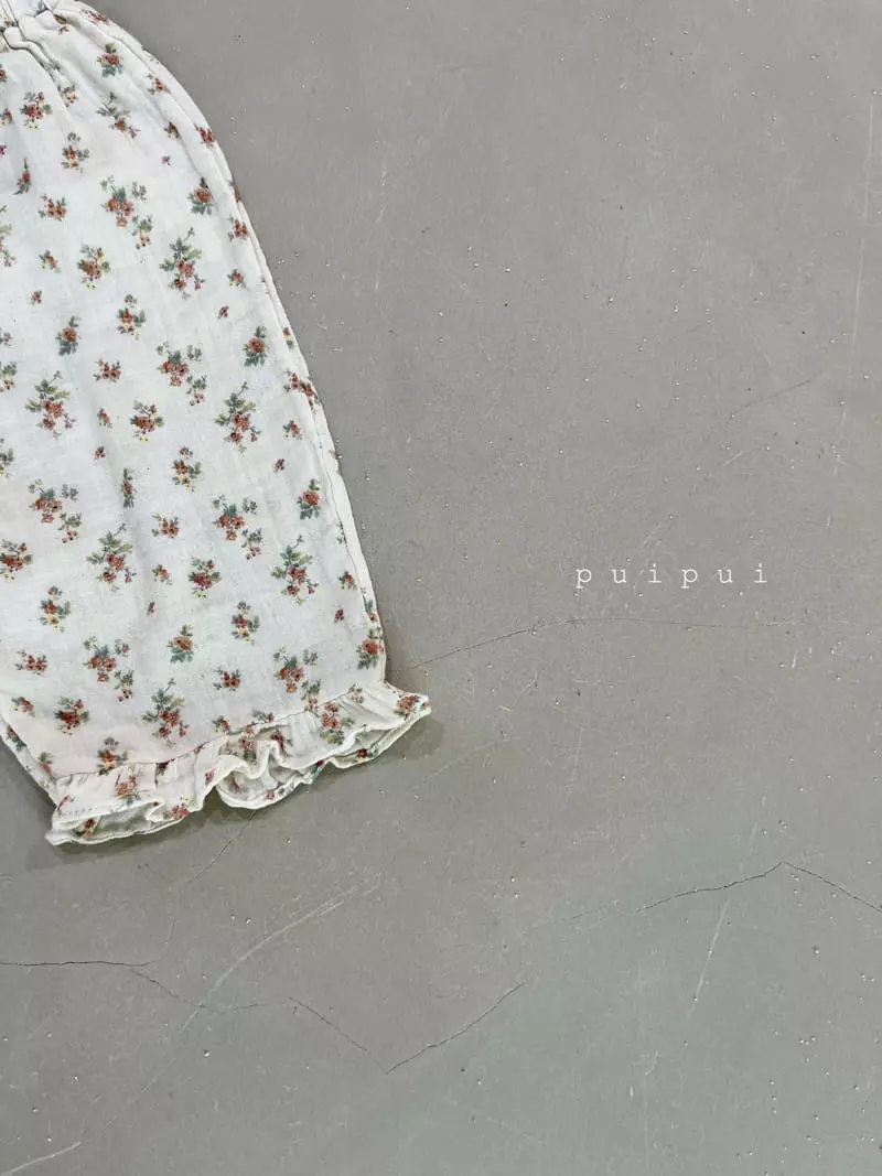 Puipui - Korean Baby Fashion - #babyclothing - Lucy Flower Pants - 4