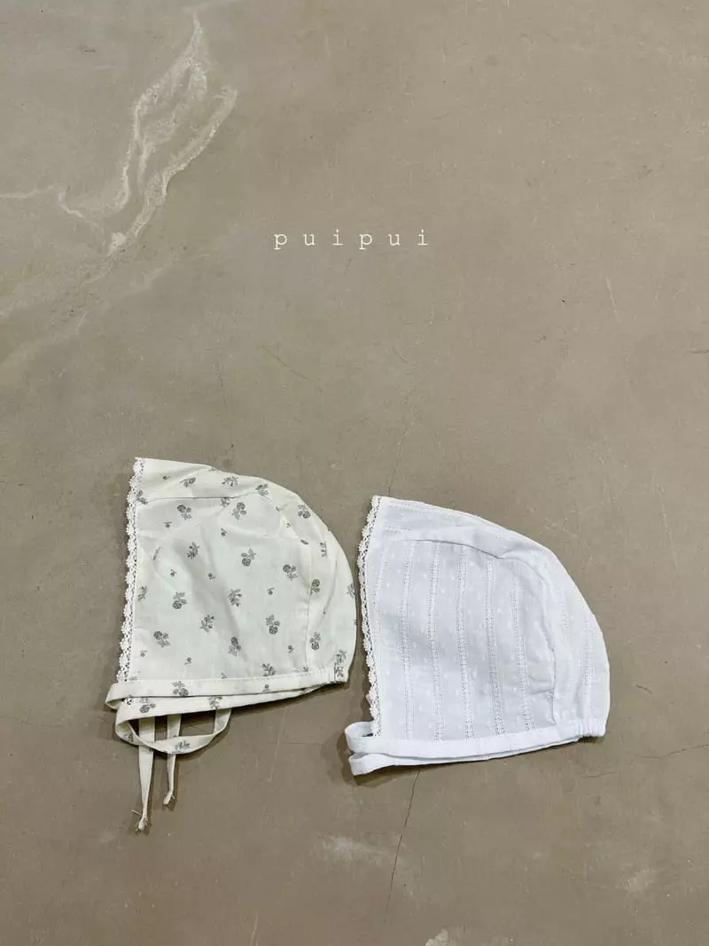 Puipui - Korean Baby Fashion - #babylifestyle - Apron One-piece with Bonnet - 6