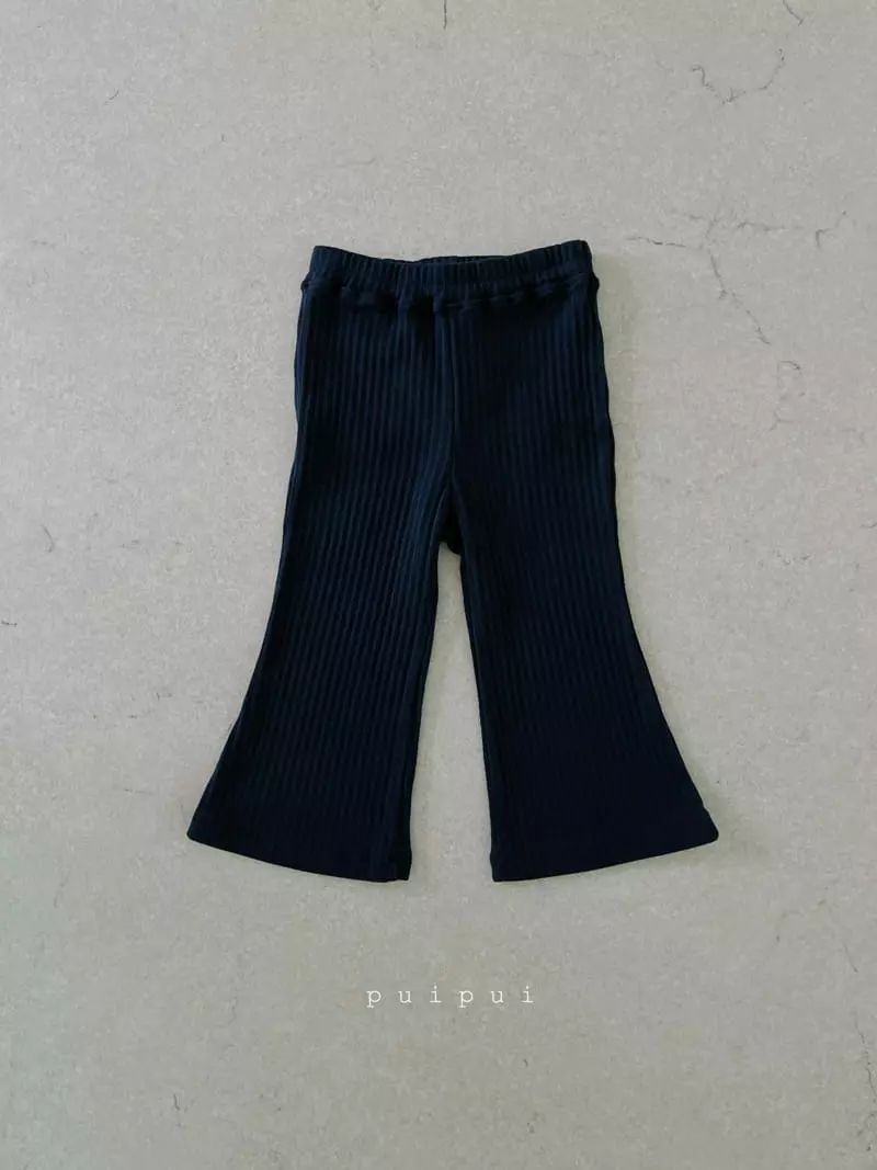 Puipui - Korean Children Fashion - #magicofchildhood - Latte Rib Pants - 4