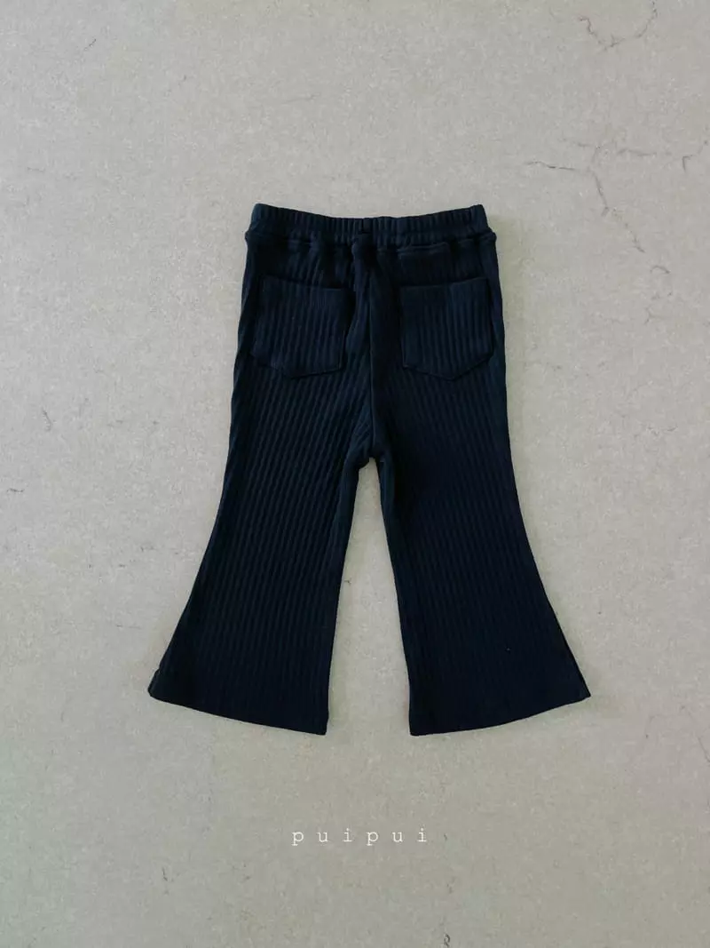Puipui - Korean Children Fashion - #prettylittlegirls - Latte Rib Pants - 5