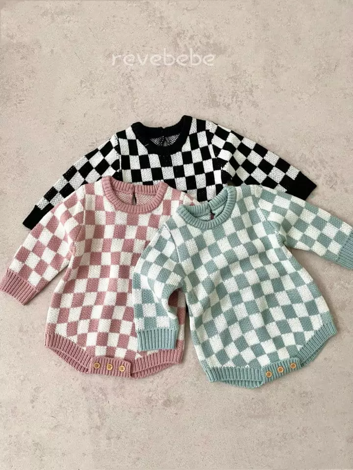 Reve Kid - Korean Baby Fashion - #babyboutiqueclothing - Bebe Spring Check Bodysuit