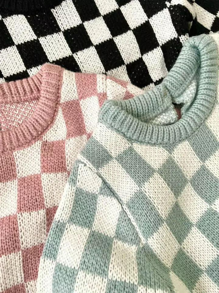 Reve Kid - Korean Baby Fashion - #babyfashion - Bebe Spring Check Bodysuit - 3