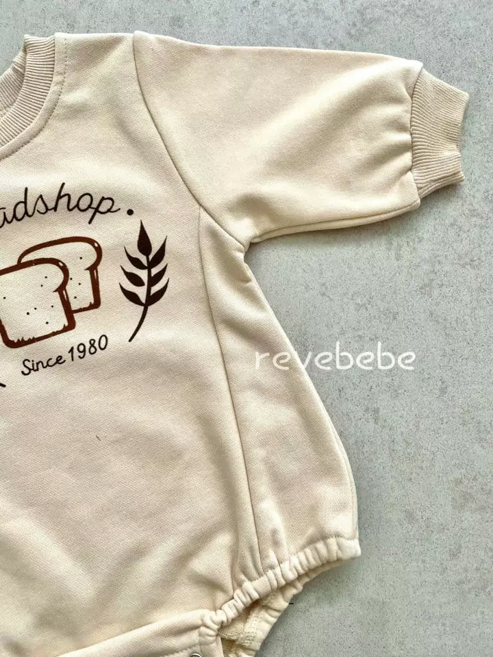 Reve Kid - Korean Baby Fashion - #babygirlfashion - Bebe Bread Bodysuit