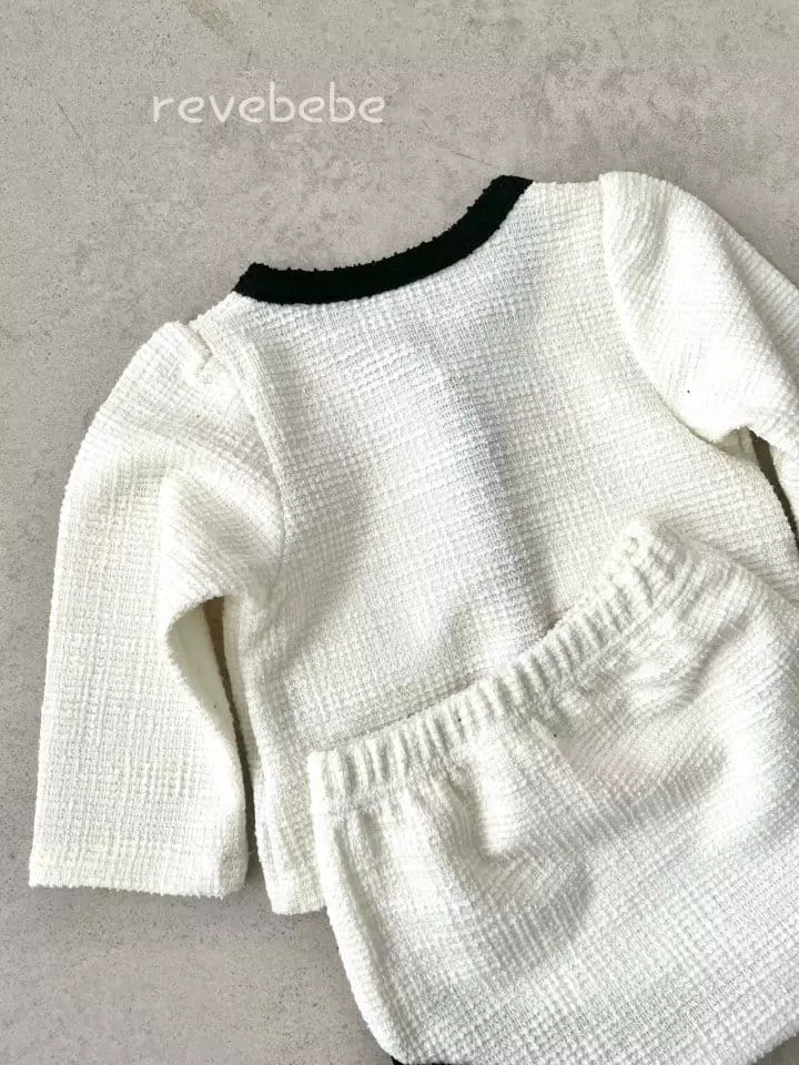 Reve Kid - Korean Baby Fashion - #babylifestyle - Bebe Twid Bloomer Set - 4