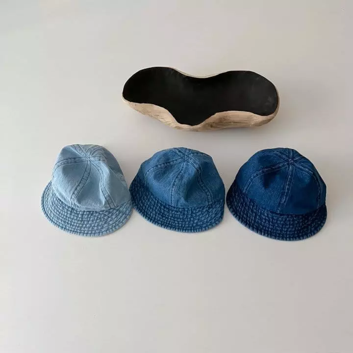 Reve Kid - Korean Baby Fashion - #babywear - Bebe Denim Cap