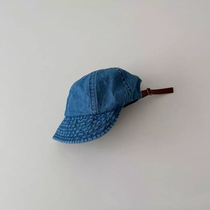 Reve Kid - Korean Baby Fashion - #onlinebabyboutique - Bebe Denim Cap - 2