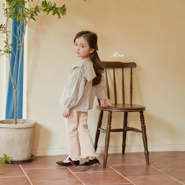 Roa - Korean Children Fashion - #childofig - Mocha Burn Blouse - 10