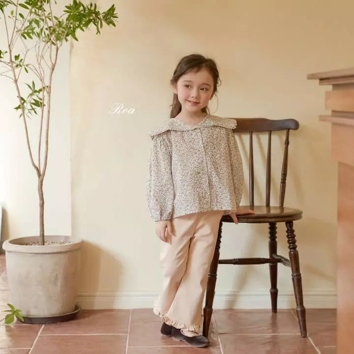 Roa - Korean Children Fashion - #childofig - Mocha Burn Blouse - 11