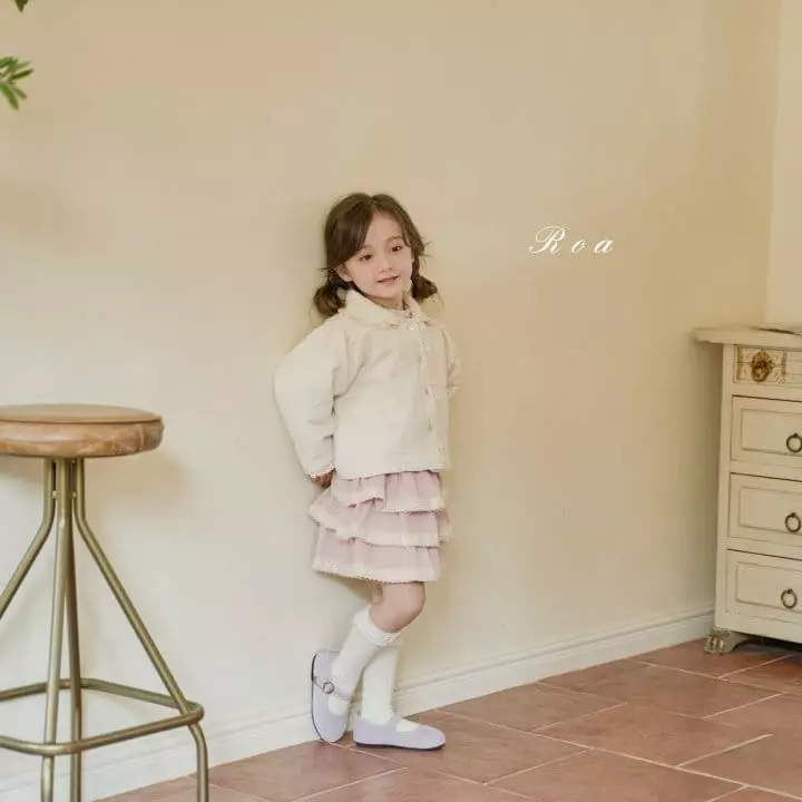 Roa - Korean Children Fashion - #childrensboutique - Frill Jacket - 6