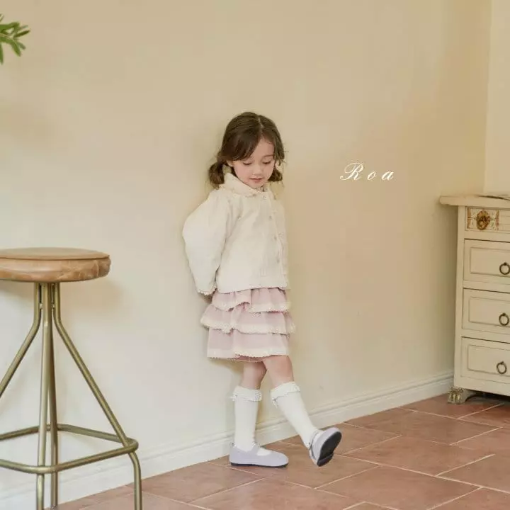 Roa - Korean Children Fashion - #designkidswear - Frill Jacket - 7