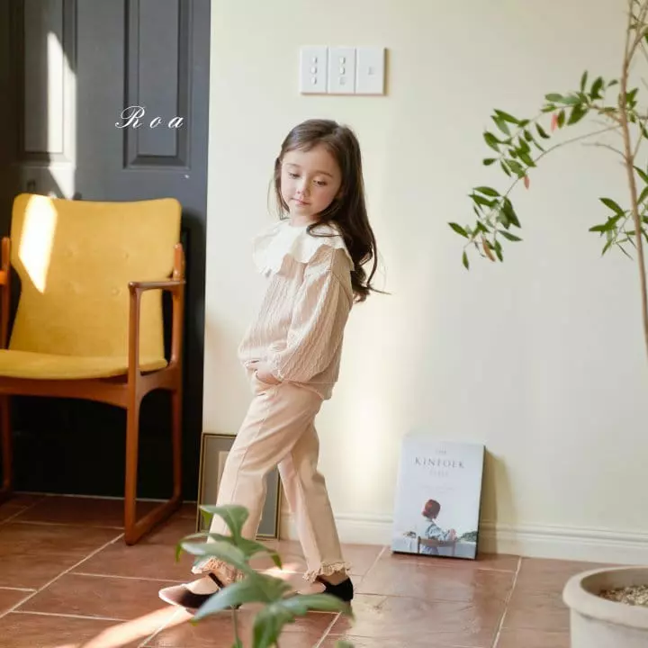 Roa - Korean Children Fashion - #fashionkids - Embroidery Sweatshirt - 8