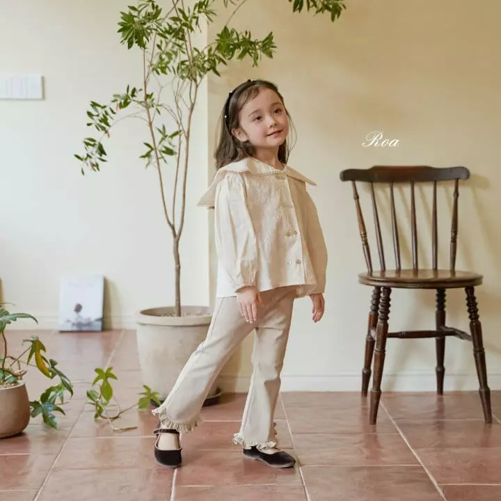 Roa - Korean Children Fashion - #fashionkids - Mocha Burn Blouse