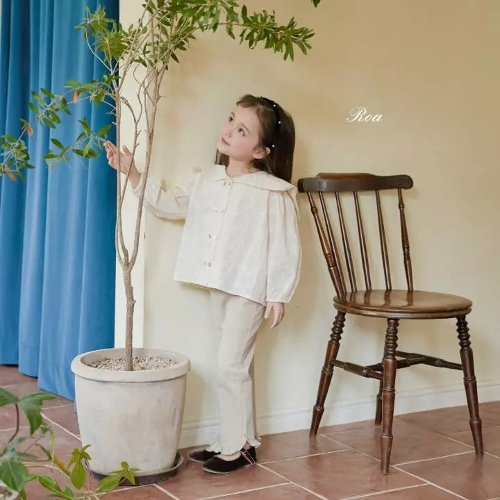 Roa - Korean Children Fashion - #kidsshorts - Mocha Burn Blouse - 2
