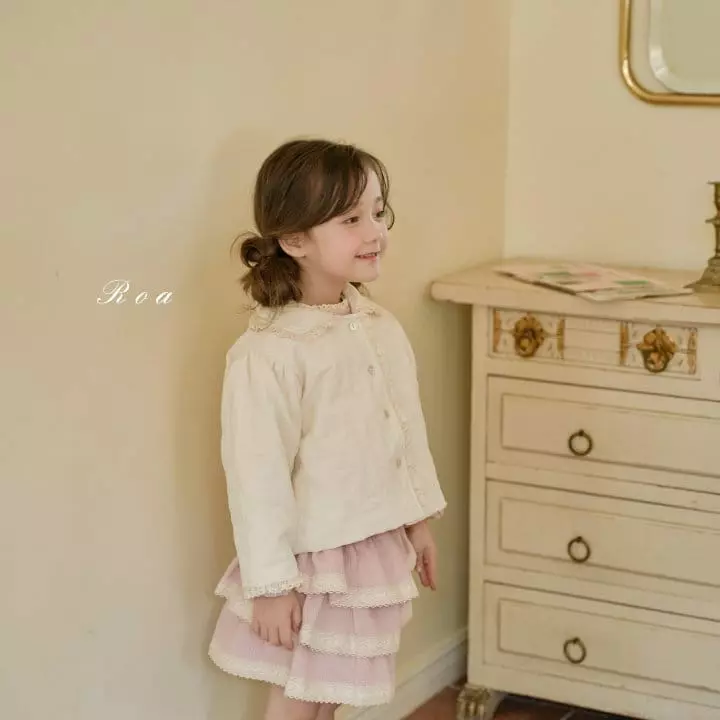 Roa - Korean Children Fashion - #kidsstore - Frill Jacket - 11
