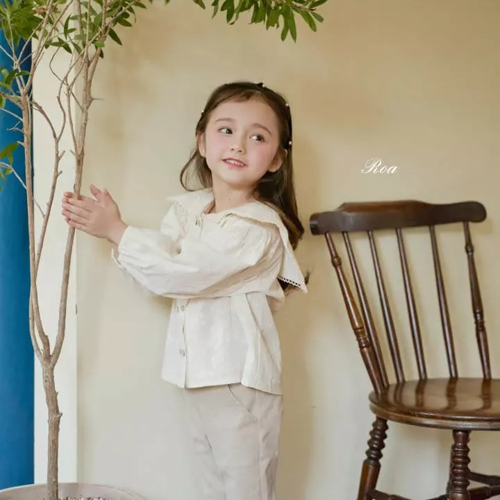 Roa - Korean Children Fashion - #kidsstore - Mocha Burn Blouse - 4