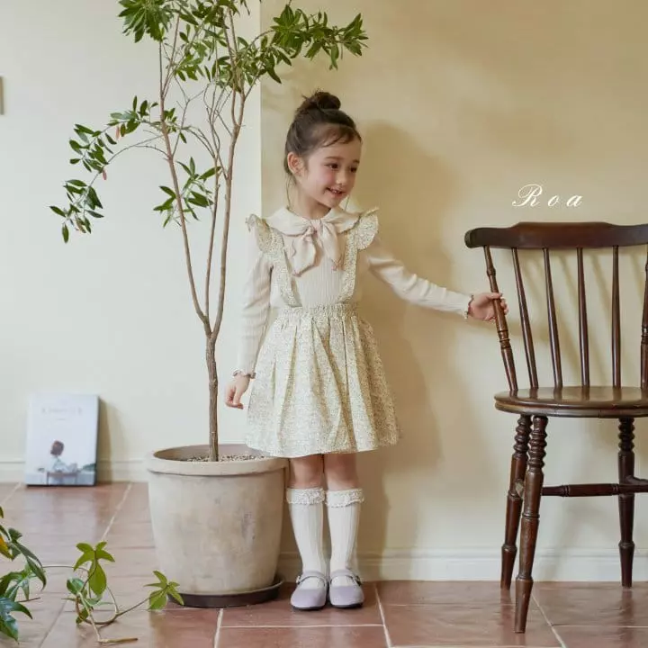 Roa - Korean Children Fashion - #kidzfashiontrend - Coco Dungarees Skirt