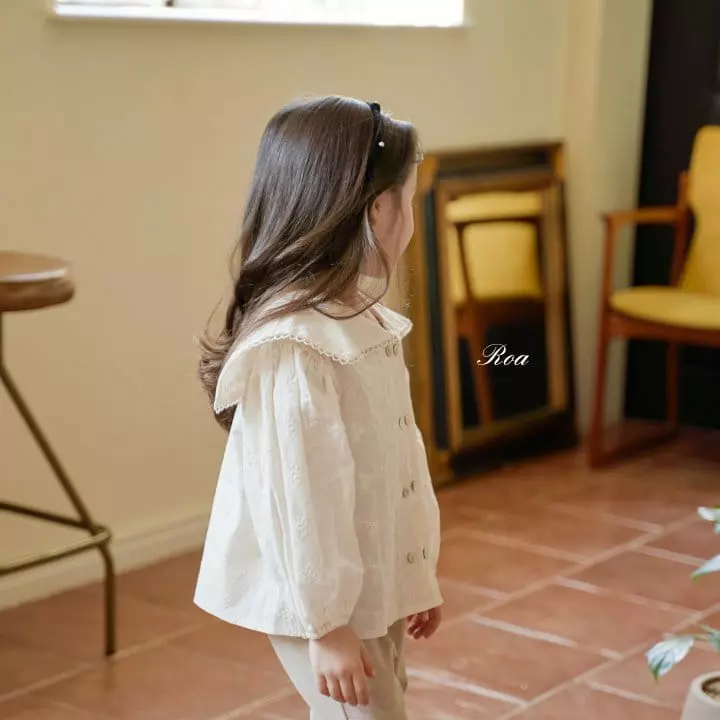 Roa - Korean Children Fashion - #littlefashionista - Mocha Burn Blouse - 6