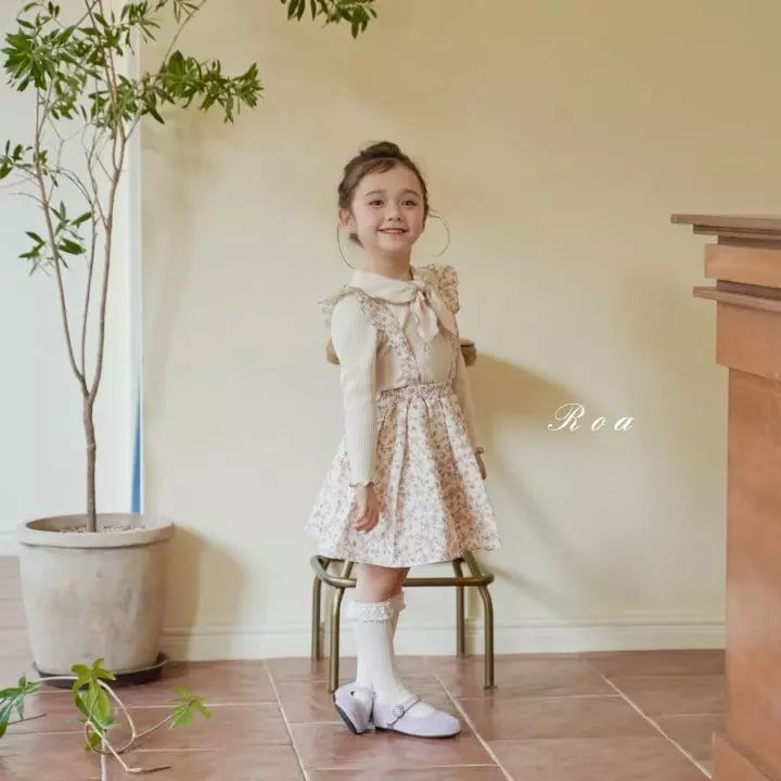 Roa - Korean Children Fashion - #littlefashionista - Coco Dungarees Skirt - 3