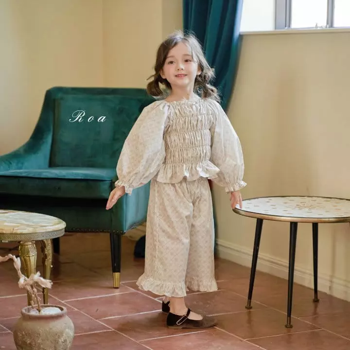 Roa - Korean Children Fashion - #minifashionista - Bruxelles Top Bottom Set - 7