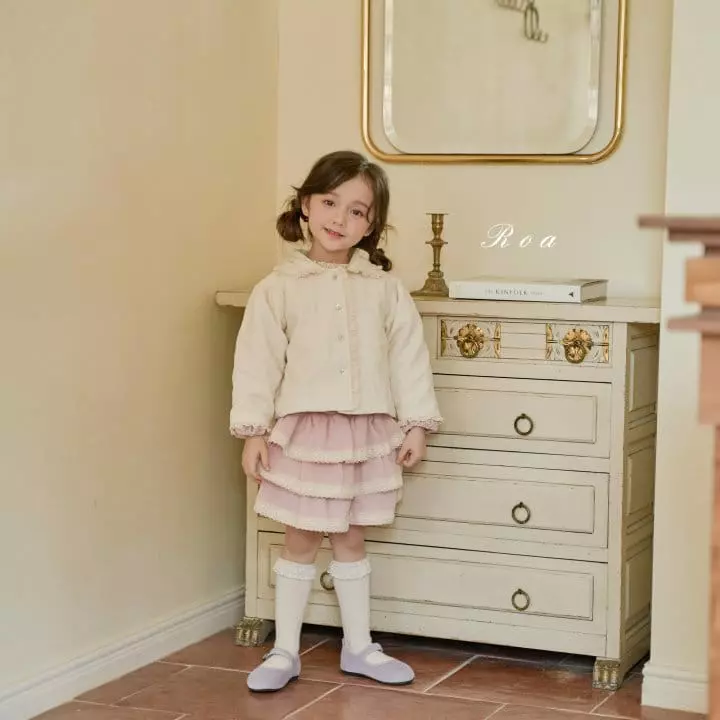 Roa - Korean Children Fashion - #toddlerclothing - Frill Jacket - 4