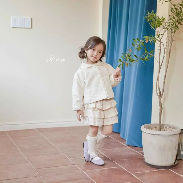 Roa - Korean Children Fashion - #toddlerclothing - Frill Jacket - 3