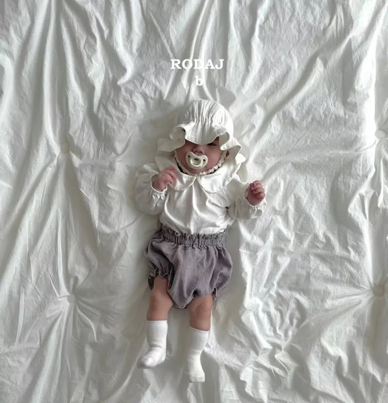 Roda J - Korean Baby Fashion - #onlinebabyshop - Bebe Colly Collar Tee - 4