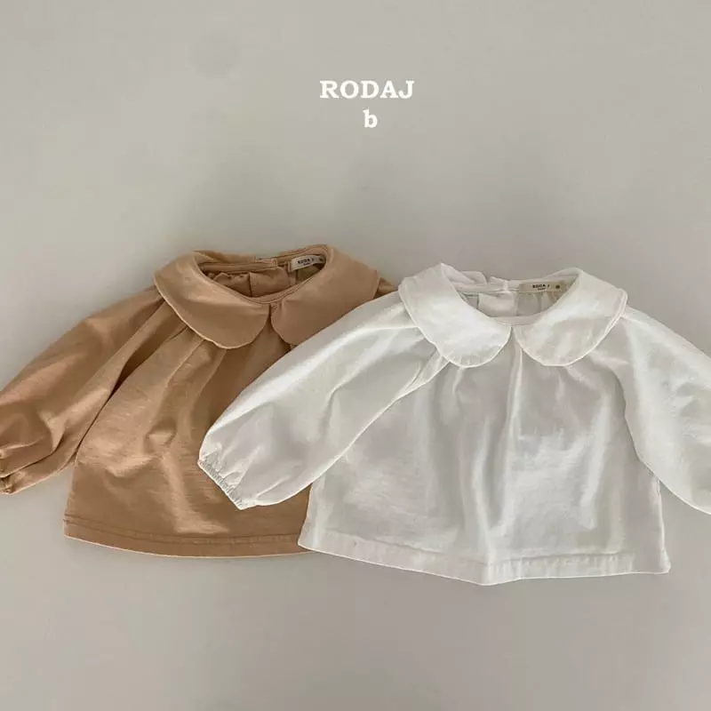 Roda J - Korean Baby Fashion - #onlinebabyboutique - Bebe Colly Collar Tee - 2