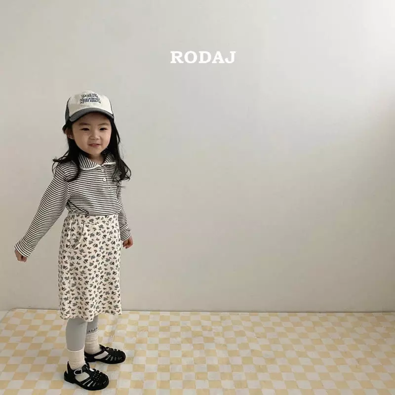 Roda J - Korean Children Fashion - #fashionkids - Peace Collar Tee - 7