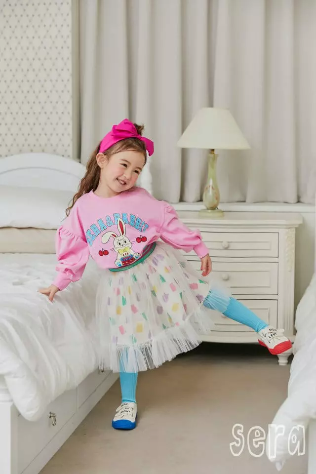 Sera - Korean Children Fashion - #designkidswear - Sailor Puff Rabbit Set