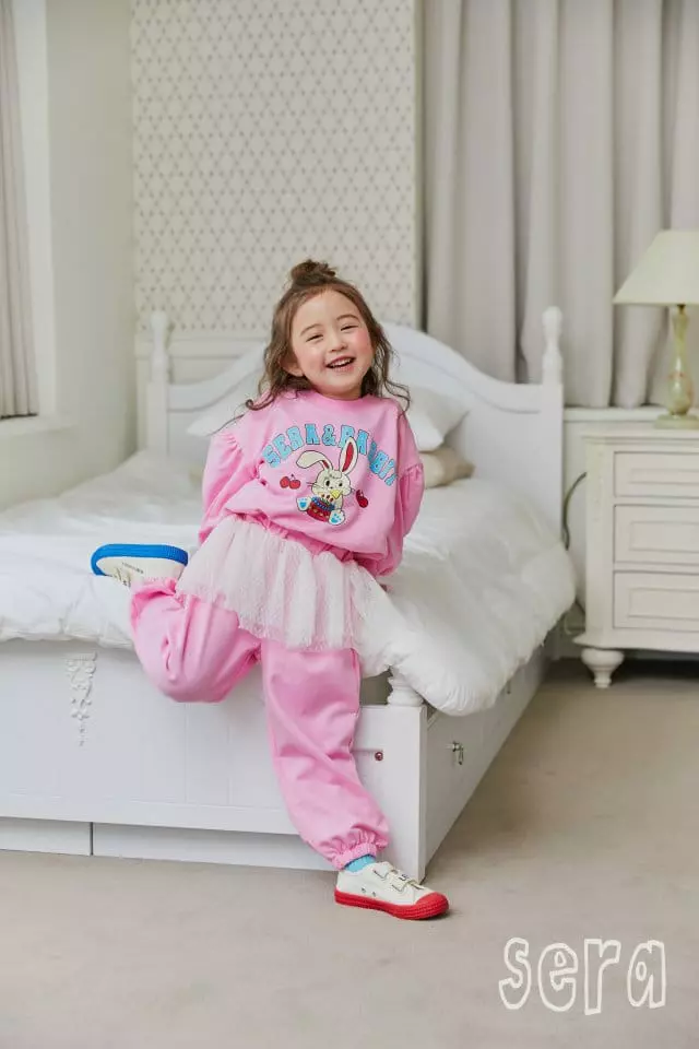 Sera - Korean Children Fashion - #kidsstore - Sailor Puff Rabbit Set - 5