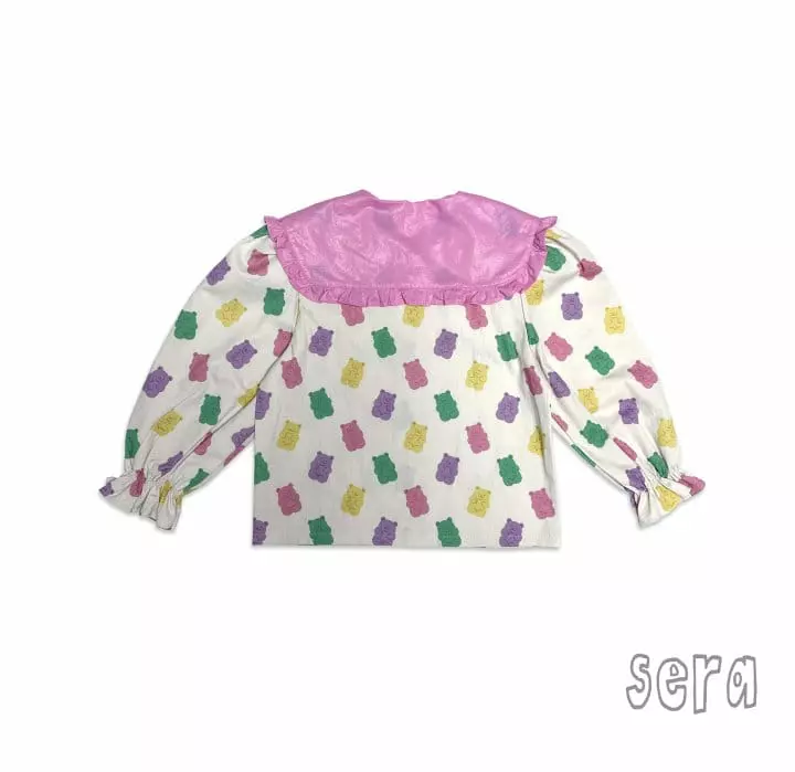Sera - Korean Children Fashion - #magicofchildhood - Bear Blouse - 7
