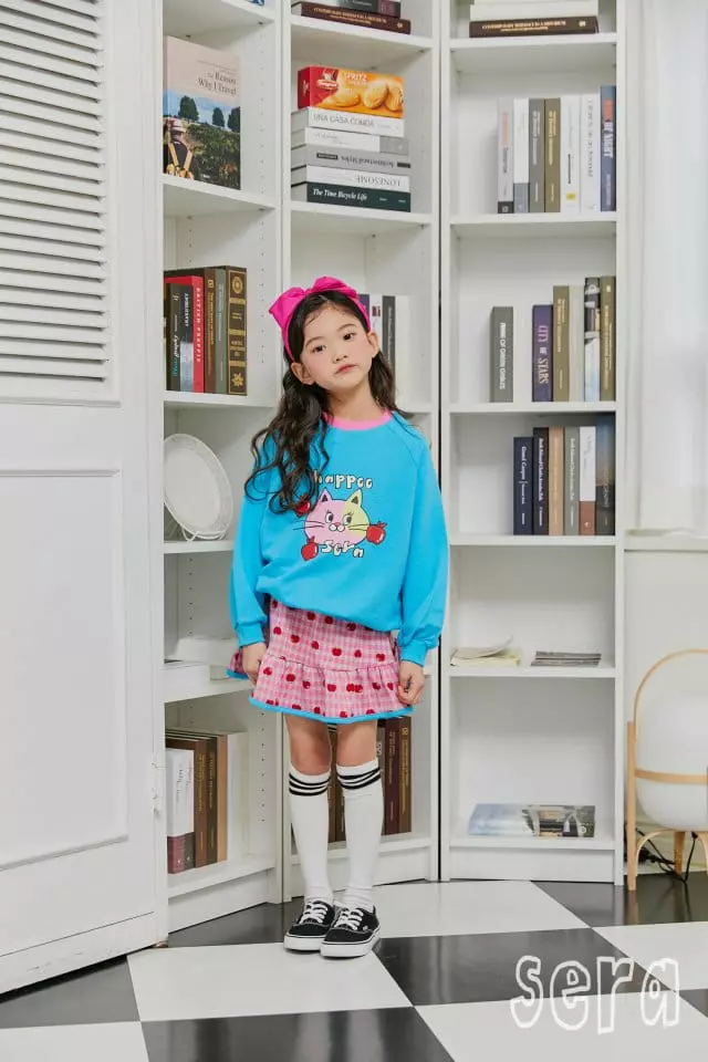 Sera - Korean Children Fashion - #minifashionista - Apple Kitty Set - 2