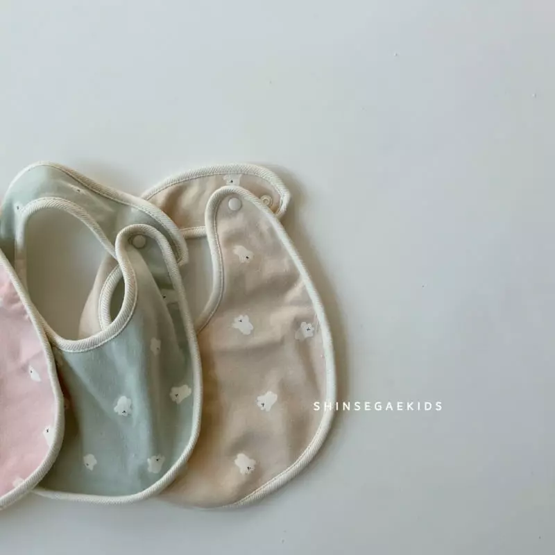 Shinseage Kids - Korean Baby Fashion - #babywear - Mini Bear Bib - 3