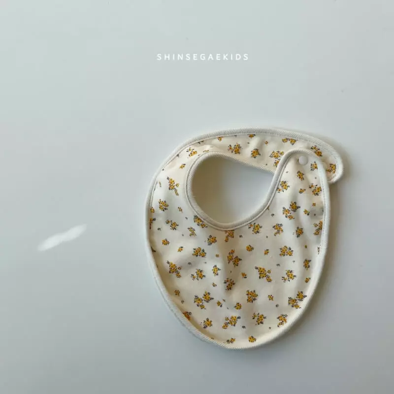 Shinseage Kids - Korean Baby Fashion - #onlinebabyboutique - Small Flower Bib - 2