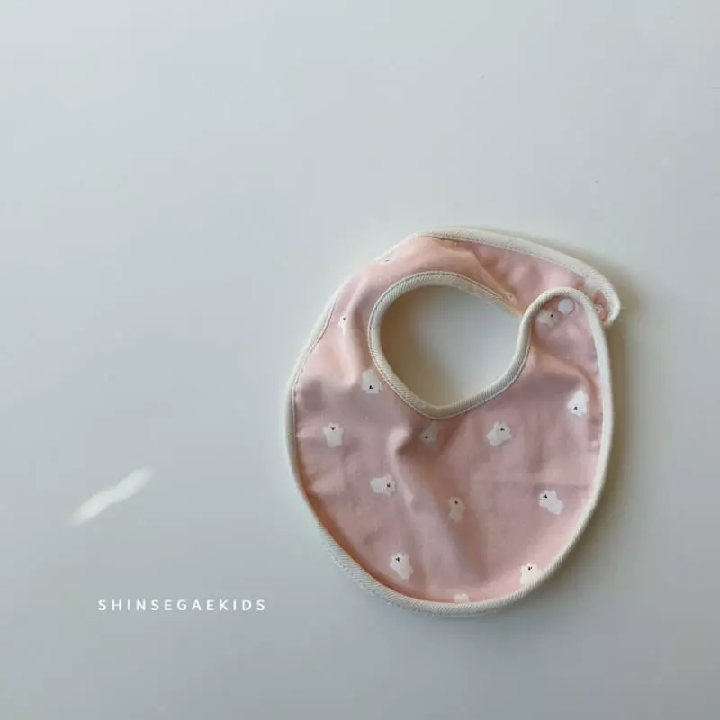 Shinseage Kids - Korean Baby Fashion - #smilingbaby - Mini Bear Bib - 6