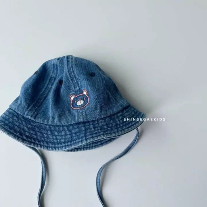 Shinseage Kids - Korean Children Fashion - #Kfashion4kids - Bear String Bucket Hat - 2