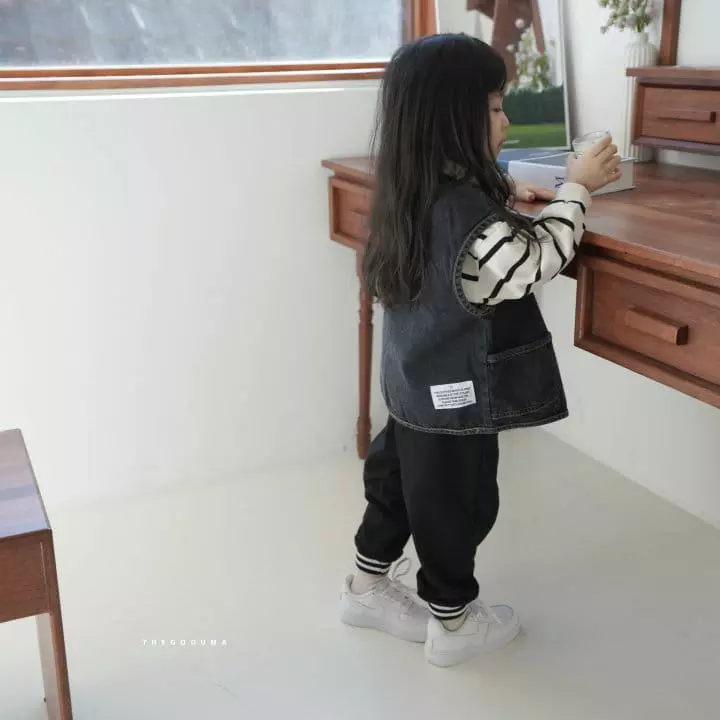 Shinseage Kids - Korean Children Fashion - #Kfashion4kids - Denim Vest - 7